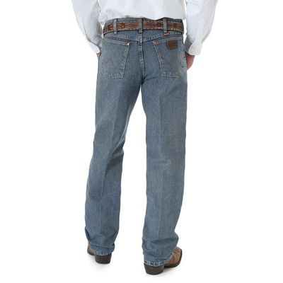 Джинсы 31MWZ Wrangler® Cowboy Cut® свободный крой [стираные]