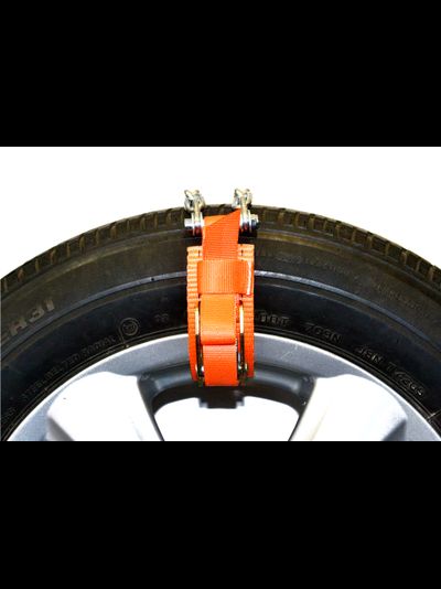 Комплект браслетов противоскольжения Secura 4WD R12-R15 со стальным замком для легковых а/м массой до 1500 кг, 8 шт