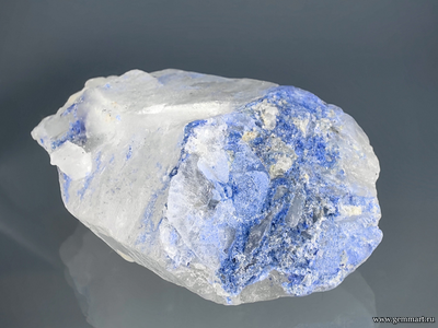 Дюмортьерит в кварце. Бразилия. 60*30*23мм