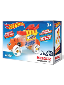 Детский развивающий конструктор Bauer Hot Wheels Серия Musculz G Motor 3+