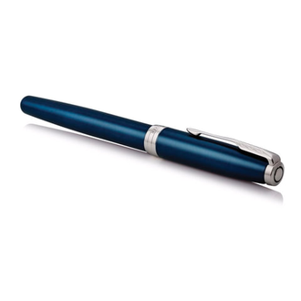 Ручка подарочная перьевая PARKER "Sonnet Core Subtle Blue Lacquer CT"