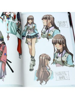 Оригинальный Арт Бук Kabaneri of The Iron Fortress (Кабанэри железной крепости)