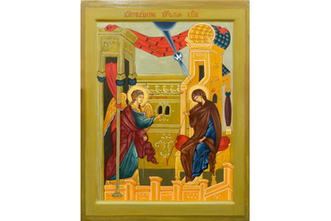 86. Образ ПРСВ БЦы "Благовещание", (30х40), - Юлия Жердева