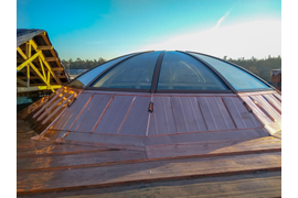 Зенитный фонарь моллированный