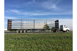 ГАЗ .СЕДЕЛЬНЫЙ ТЯГАЧ С ПОЛУПРИЦЕПОМ