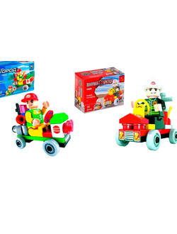 Конструктор Город "Машинка" 32 детали, 100 руб в интернет-магазине О'Да! Орел