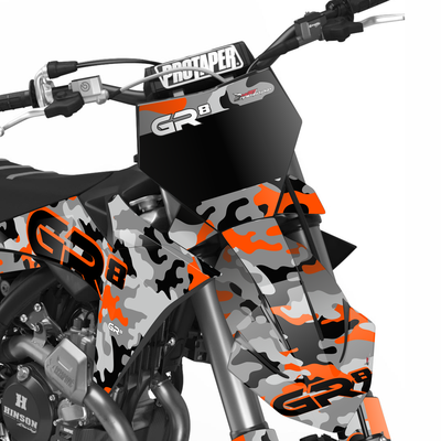 Наклейки на мотоцикл GR8 F300A Enduro OPTIMUM 2024 #5548-1