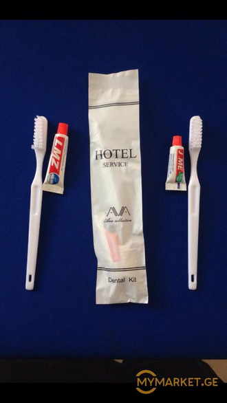 Hotel Dental Kit  კბილის ჯაგრისი & პასტა საბითუმო და საცალო