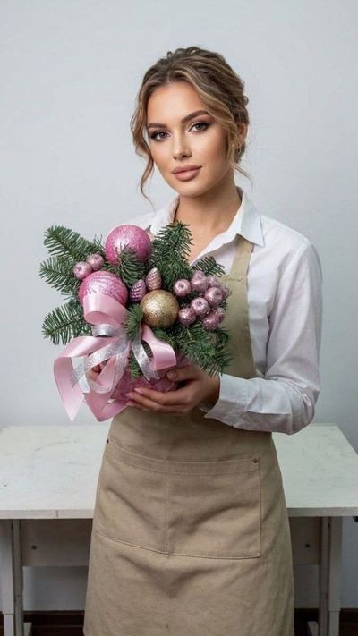 Новогодняя композиция № 1159