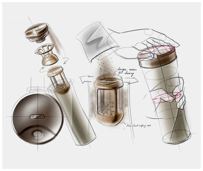 Термокружка Xiaomi Kiss Kiss Fish Moka Smart Cup Oled 430ml S-U45CW White