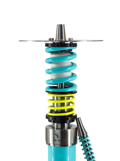 STATIC FINAL: TIFFANY | NEON LIME with TIFFANY METAL BASE