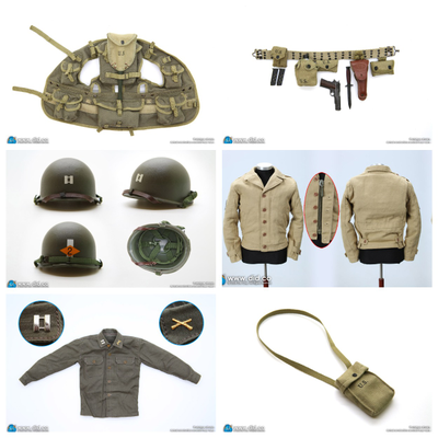 КАПИТАН ДЖОН МИЛЛЕР (СПАСТИ РЯДОВОГО РАЙАНА, ТОМ ХЭНКС) - ФИГУРКА 1/6 WWII US 2nd Ranger Battalion Series 3 Captain Miller (A80145) - DID
