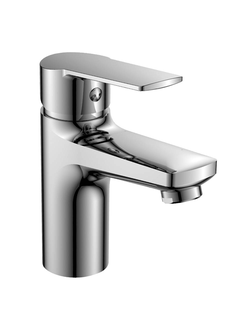 Смеситель Decoroom  одноручный для умывальника монолитный, хром