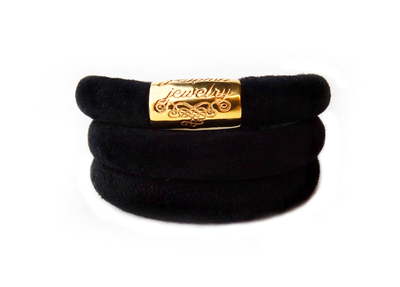 Браслет замшевый МОХНАТЫЙ ШМЕЛЬ Collection