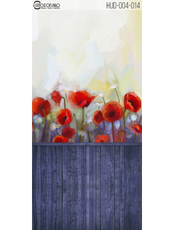 Фотофон «Красные маки»