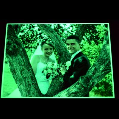 Светящаяся САМОКЛЕЯЩАЯСЯ плёнка «ЗЕЛЁНАЯ» (не для печати, идёт как фон)