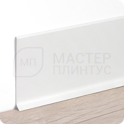 Плинтус алюминиевый ПЛ-100 Белый