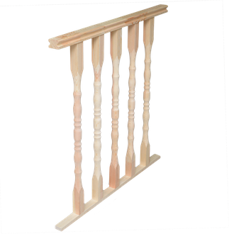Балюстрада для деревянной лестницы