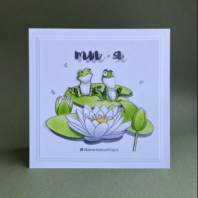 ФП штамп "Кувшинки"