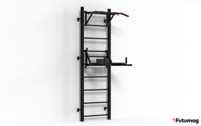 Шведская стенка 3в1 "Стандарт" с навесным оборудованием, черный