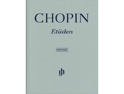 Chopin Etudes op.10, op.25 & 3 new etudes, gebunden