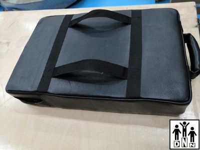 Макивара для отработки лоукиков. Натуральная кожа. Премиум класс. Непробиваемая. Размер 40*60*10 DNN