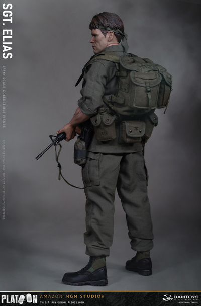 ПРЕДЗАКАЗ - Сержант Элиас Гродин ("Взвод", Platoon) - Коллекционная ФИГУРКА 1/6 scale Platoon Sergeant Elias (DMS047) - DAMTOYS ?ЦЕНА: 31700 РУБ.?