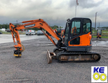 Стекла для мини-экскаваторов Doosan DX60R, DX62R, DX63, DX80R, DX85R-3