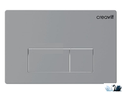 Панель смыва инсталляции CREAVIT ARC GP8002.00 серый матовый купить в магазине Маруся со скидкой