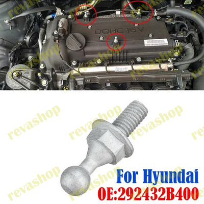 крепежный болт крышки двигателя hyundai kia, болт гбц hyundai kia, болт двигателя hyundai accent, ку