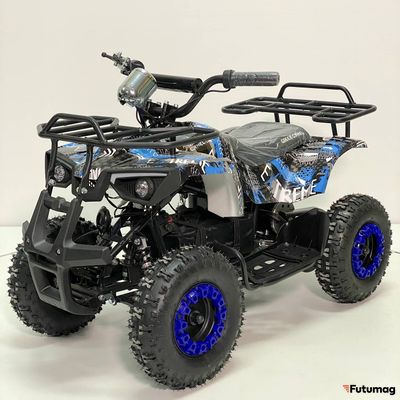 Квадроцикл GreenCamel Gobi K32 (12Ah 36V 1000W R6 Цепь) синий экстрим