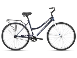 Дорожный велосипед Altair CITY 28 low белый, темно-синий, рама 19