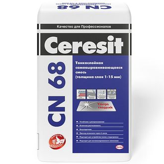 Церезит CN 68/25 смесь самовыравнивающаяся 1-15мм