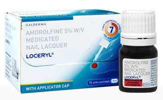 Galderma Loceryl 5% Лоцерил 2.5ml, лак от грибка для ногтей