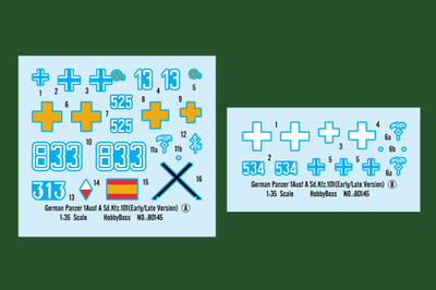Сборная модель: (Hobby Boss 80145) Германский лёгкий танк T-I Ausf A Sd.Kfz.101 (Early/Late Version)