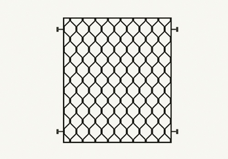 Решетка на окно №016