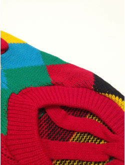 Свитер для собаки Яркие ромбы