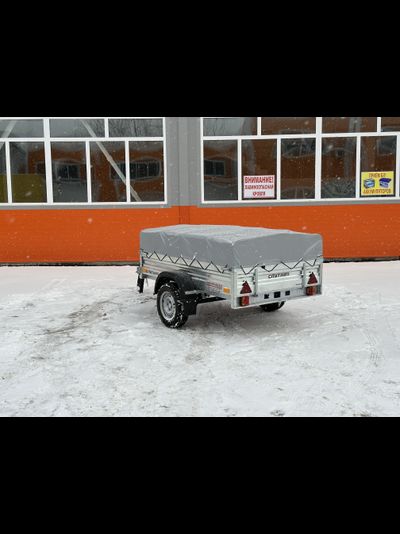 Прицеп «Спутник Expert» (2155х1300х330) оцинкованная рама, без подрамника ХИТ ПРОДАЖ!!!