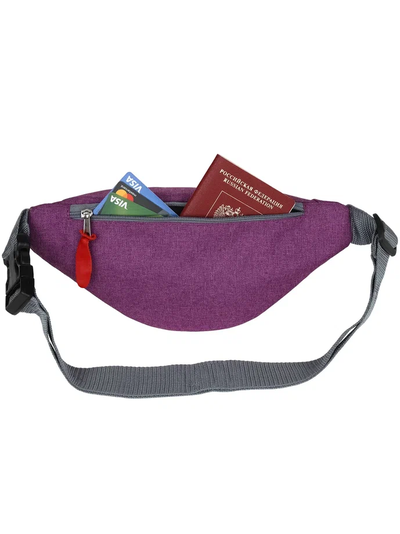 Сумка на пояс Optimum Mini RL, сиреневая