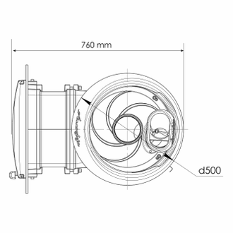 "Атмосфера" Банная печь с комбинированной облицовкой