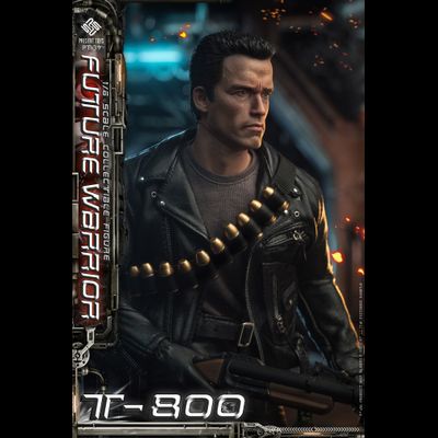 Терминатор Т-800 (Арнольд Шварценеггер, "Терминатор 2: Судный День") - КОЛЛЕКЦИОННАЯ ФИГУРКА 1/6 scale Future Warrior T800 (PT-sp39) - PRESENT TOYS