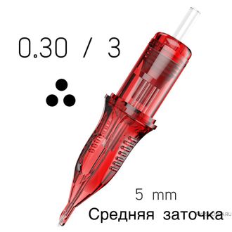 PMU-Картриджи Ruby 30/03 RLMT (1003 RL) для перманентного макияжа в магазине pm-shop24.ru