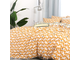 Комплект постельного белья из Сатина 100% хлопок цвет Оранжевые лошадки (1.5 спальное, Евро) C477