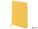 Ежедневник недатированный А5 (138×213 мм) BRAUBERG «Select», балакрон, 160 л., желтый. 111662
