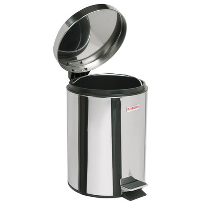Урна педальная со внутренним ведром (12л) Китай