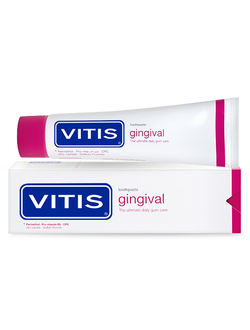 Зубная паста для ослабленных дёсен Vitis Gingival, Dentaid, 100 мл.