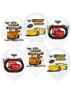 Тачки, С Днем Рождения! (1шт)