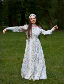 Платье  "Адмиральское" из премиум хлопка