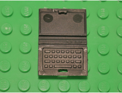 !АНАЛОГ! Minifigure, Utensil Computer Laptop, Black (62698 / 4527063 / 6087083)