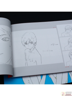 Оригинальный Арт Бук DARLING in the FRANXX (Милый во Франксе заметки аниматоров)